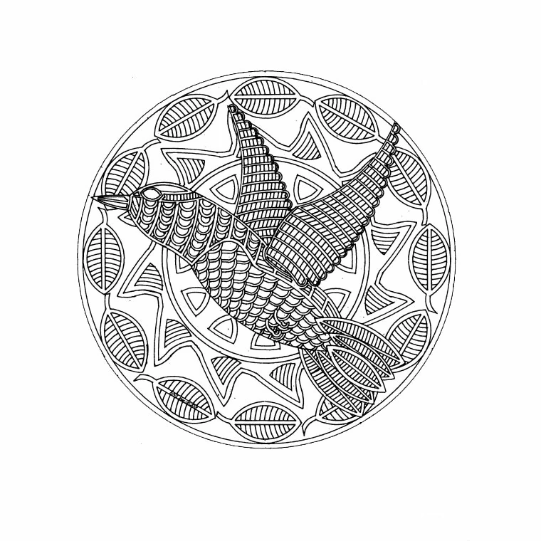 Mandalas Animaux 89